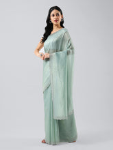 Swarovski Border Organza Saree